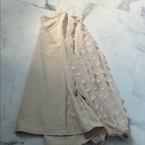 SHEIN Cream Sleeveless Top